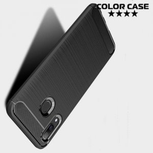 Carbon Силиконовый матовый чехол для Samsung Galaxy A30 / A20 - Черный