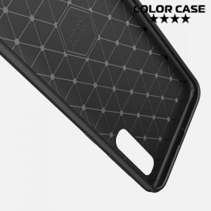Carbon Силиконовый матовый чехол для Samsung Galaxy A50 / A30s - Коралловый