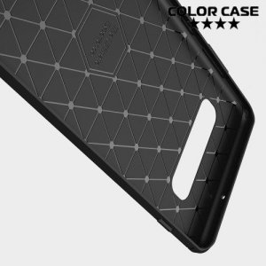 Carbon Силиконовый матовый чехол для Samsung Galaxy S10 Plus - Черный