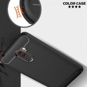 Carbon Силиконовый матовый чехол для Xiaomi Redmi Note 8 Pro - Коралловый