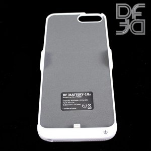 Чехол аккумулятор для Apple iPhone 8 Plus / 7 Plus DF iBattery-18s Белый