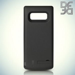 Чехол аккумулятор для Samsung Galaxy Note 8 DF sBattery-22 - Черный