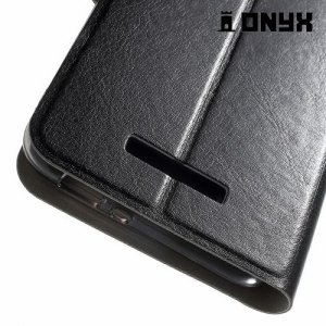 Чехол флип книжка для Asus ZenFone 3 Max ZC520TL  - Черный