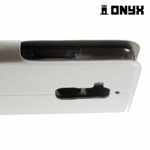 Чехол флип книжка для Asus ZenFone 3 Max ZC520TL  - Белый