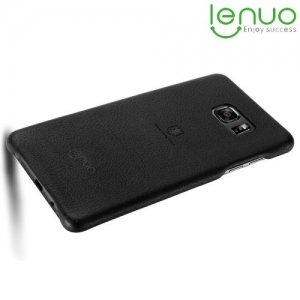 LENUO Чехол кейс обтянутый кожей для Samsung Galaxy Note 7 - Черный