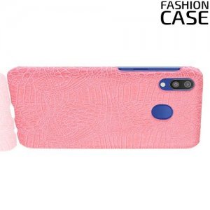 Чехол кейс под кожу для Samsung Galaxy A20e - Розовый 