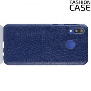 Чехол кейс под кожу для Samsung Galaxy A20e - Синий