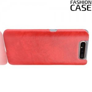 Чехол кейс под кожу для Samsung Galaxy A80 / A90 - Красный