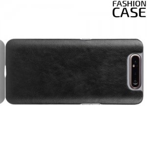 Чехол кейс под кожу для Samsung Galaxy A80 / A90 - Черный