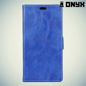 Чехол книжка для Asus Zenfone 3 ZE520KL - Синий