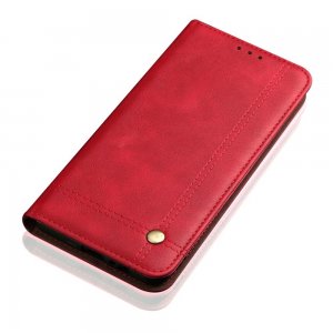 Чехол книжка для Huawei Honor 20 / Nova 5T с магнитом и отделением для карты - Красный