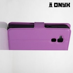 Чехол книжка для Huawei Honor 5C - Фиолетовый