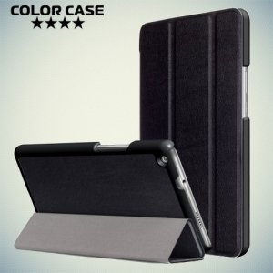 Чехол книжка для Huawei MediaPad M3 Lite 8 - Черный