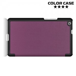 Чехол книжка для Huawei MediaPad M3 Lite 8 - Фиолетовый