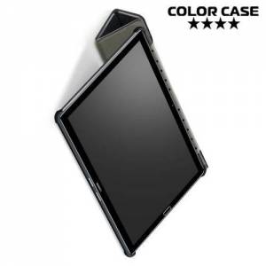 Чехол книжка для Huawei MediaPad M5 10 - Черный