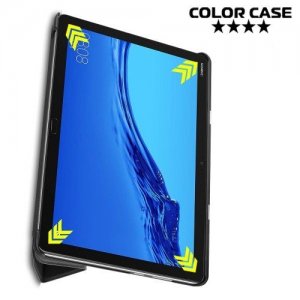 Чехол книжка для Huawei Mediapad M5 Lite 10 - Черный