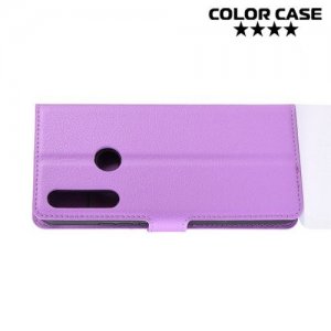Чехол книжка для Huawei P Smart Z - Фиолетовый