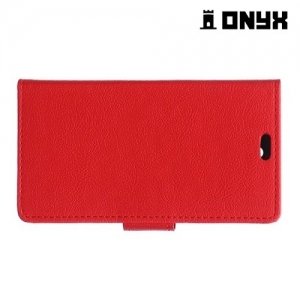 Чехол книжка для LG G Vista 2 H740 - Красный