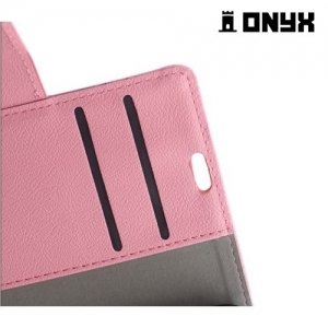 Чехол книжка для LG G Vista 2 H740 - Розовый
