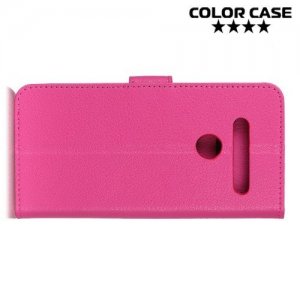 Чехол книжка для LG G8s ThinQ - Розовый