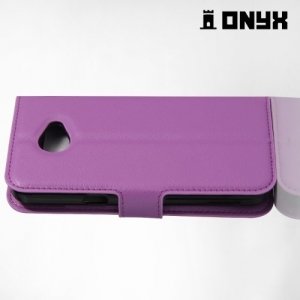 Чехол книжка для LG K5 - Фиолетовая