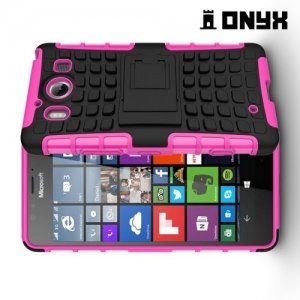 Противоударный защитный чехол для Microsoft Lumia 950 - Розовый