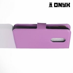 Чехол книжка для Moto M - Фиолетовый