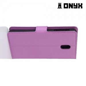 Чехол книжка для Nokia 3 - Фиолетовый