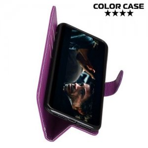Чехол книжка для Samsung Galaxy A10e - Фиолетовый