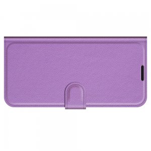 Чехол книжка для Samsung Galaxy M32 отделения для карт и подставка Фиолетовый