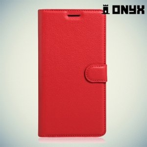 Чехол книжка для Sony Xperia XA Ultra - Красный