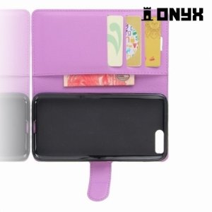 Чехол книжка для Xiaomi Mi 6 - Фиолетовый