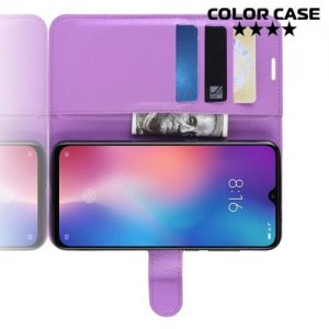 Чехол книжка для Xiaomi Mi 9 SE - Фиолетовый