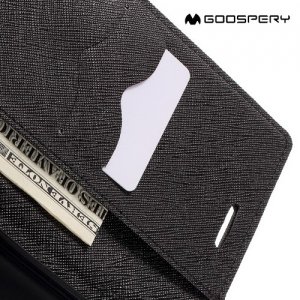 Чехол книжка для Xiaomi Mi Max Mercury Goospery - Черный