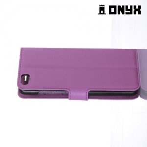 Чехол книжка для Xiaomi Mi5 - Фиолетовый