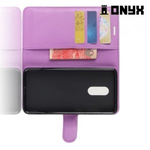 Чехол книжка для Xiaomi Redmi 5 - Фиолетовый