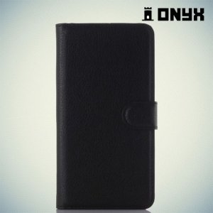 Чехол книжка для Xiaomi Redmi Note 3 - Черный