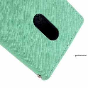 Чехол книжка для Xiaomi Redmi Note 4 Mercury Goospery - Бирюзовый