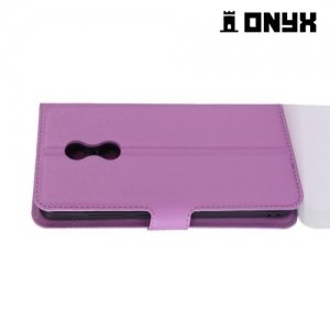 Чехол книжка для Xiaomi Redmi Note 4X - Фиолетовый