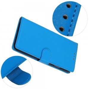 Чехол книжка кошелек с отделениями для карт и подставкой для Huawei Honor View 30 - Синий