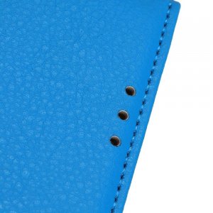 Чехол книжка кошелек с отделениями для карт и подставкой для Huawei Honor View 30 - Синий