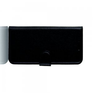 Чехол книжка кошелек с отделениями для карт и подставкой для Huawei Mate 30 Pro - Черный