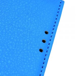 Чехол книжка кошелек с отделениями для карт и подставкой для LG K30 (2019) - Синий