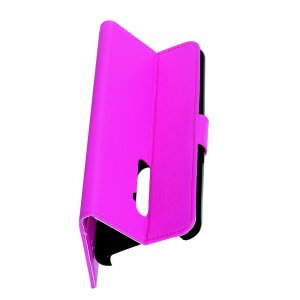Чехол книжка кошелек с отделениями для карт и подставкой для OPPO Reno 2 - Светло-Розовый