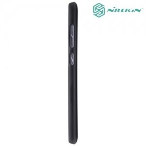 Чехол накладка Nillkin Super Frosted Shield для Asus ZenFone 3 Max ZC553KL  - Черный