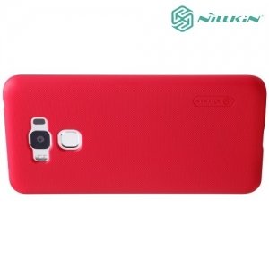 Чехол накладка Nillkin Super Frosted Shield для Asus ZenFone 3 Max ZC553KL  - Красный