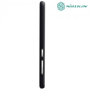 Чехол накладка Nillkin Super Frosted Shield для Asus Zenfone 3 ZE520KL - Черный