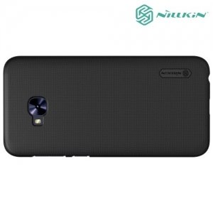 Чехол накладка Nillkin Super Frosted Shield для Asus Zenfone 4 Selfie Pro ZD552KL - Черный