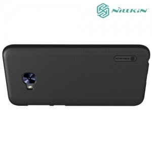 Чехол накладка Nillkin Super Frosted Shield для Asus Zenfone 4 Selfie Pro ZD552KL - Черный