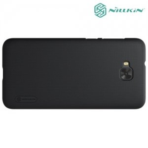 Чехол накладка Nillkin Super Frosted Shield для Asus Zenfone 4 Selfie ZD553KL / Live ZB553KL - Черный